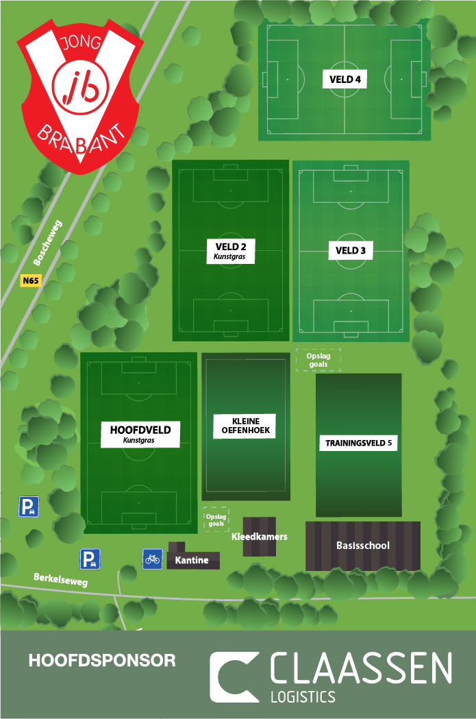 Plattegrond Jong Brabant velden